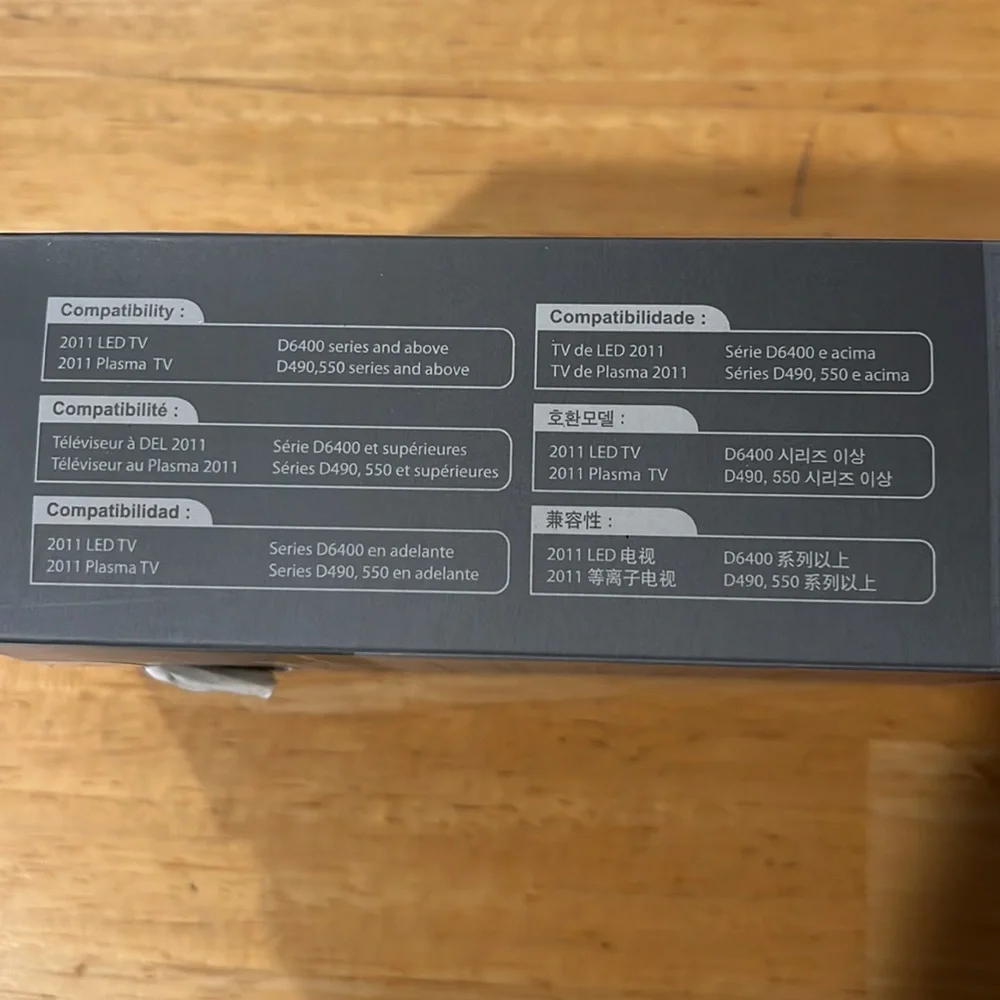 🛍️ NWT Samsung Black 3D Active Glasses